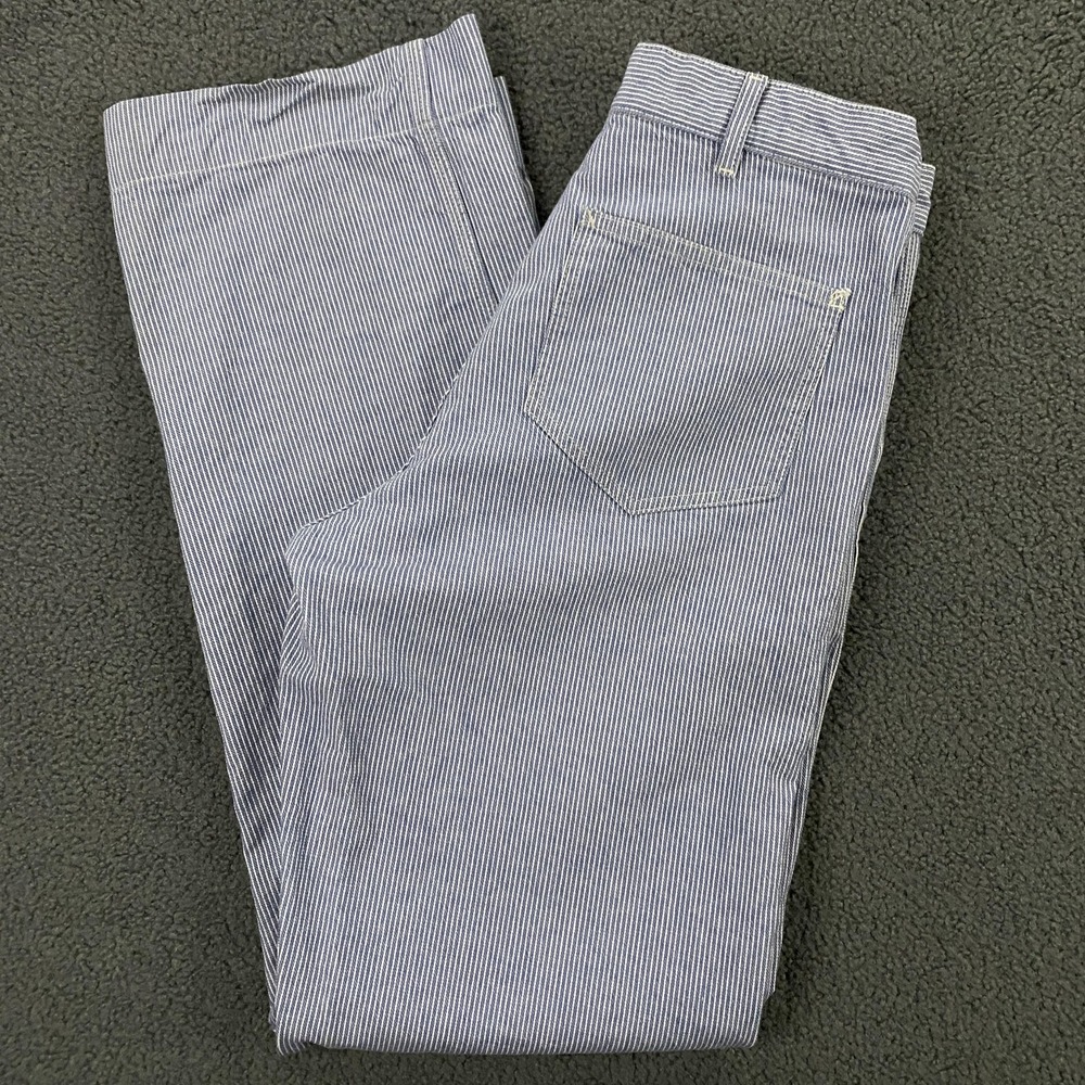 A.P.C. Jeans Mens‎ Small Hickory Stripe Conductor Straight Leg 5-Pocket Pants